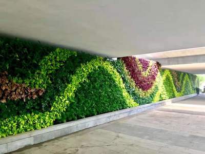北京绿植墙制作公司- 绿植墙制作价格-设计方案北京领越园林绿化